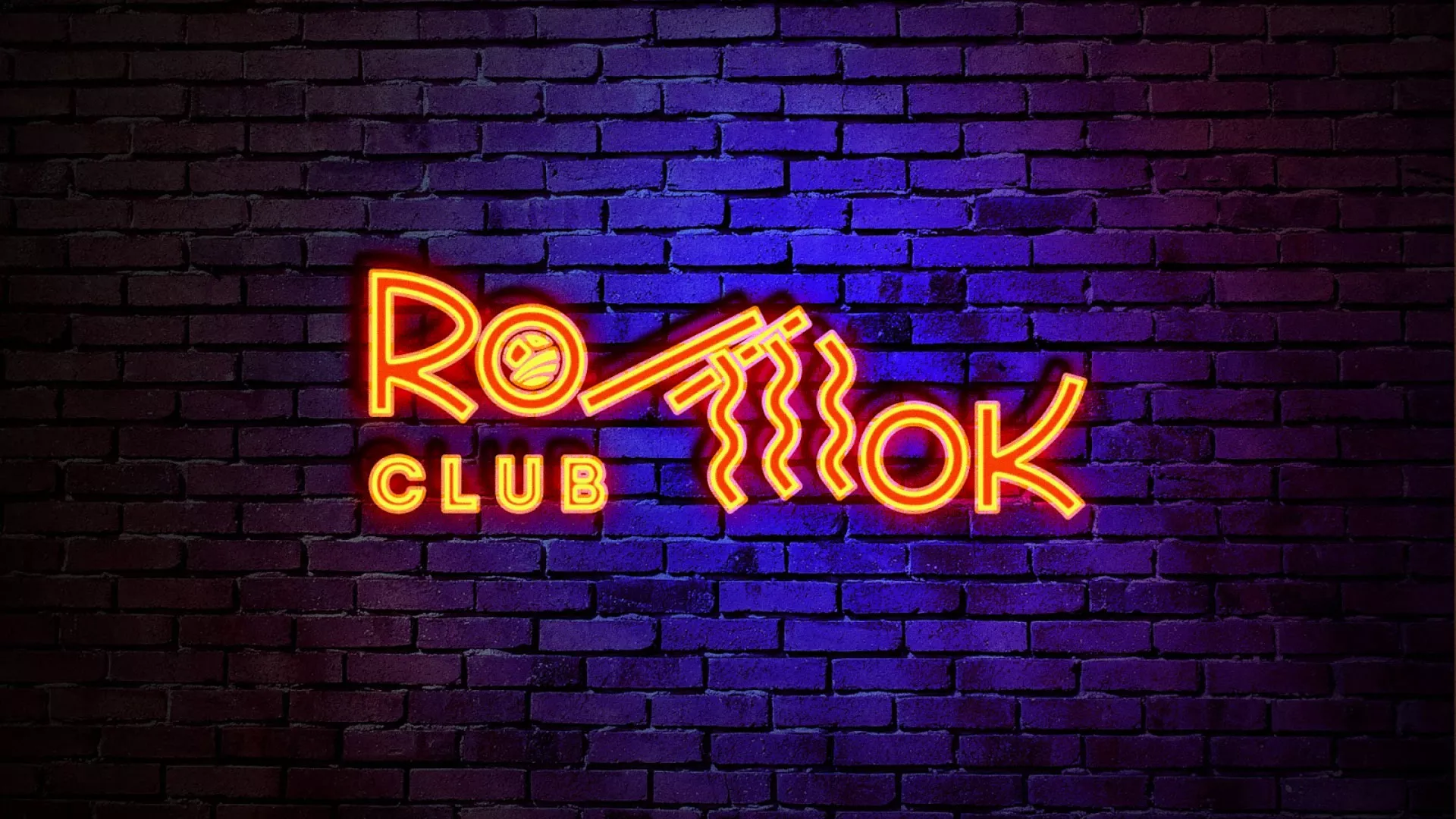 Разработка интерьерной вывески суши-бара «Roll Wok Club» в Тимашёвске